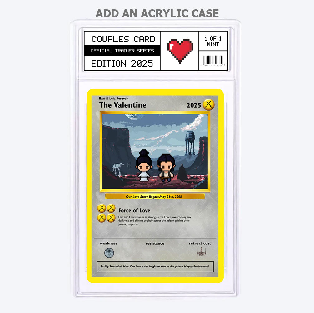 Construisez votre propre carte d'amour Space Wars