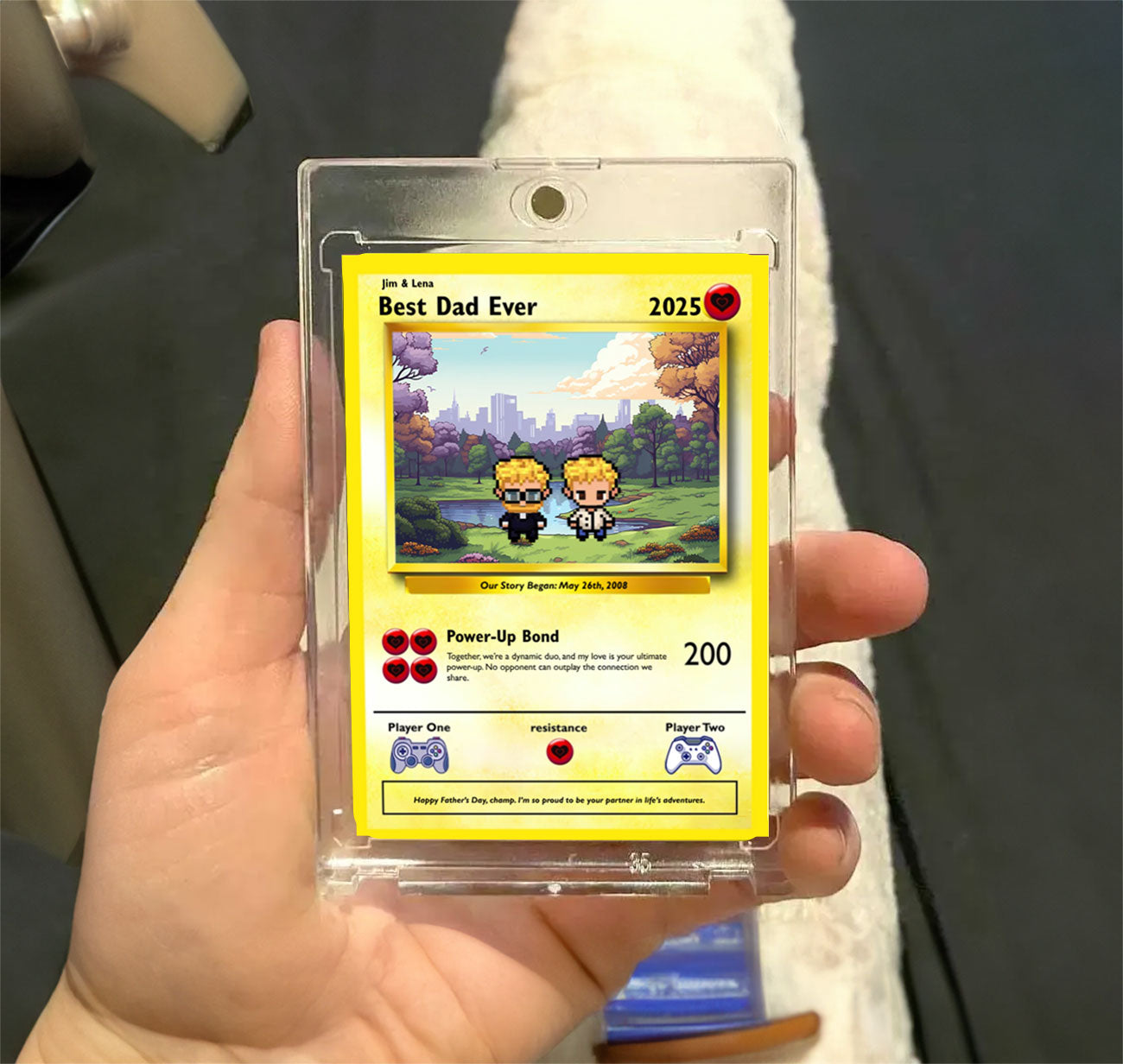 Carte papa à fils - Construisez la vôtre