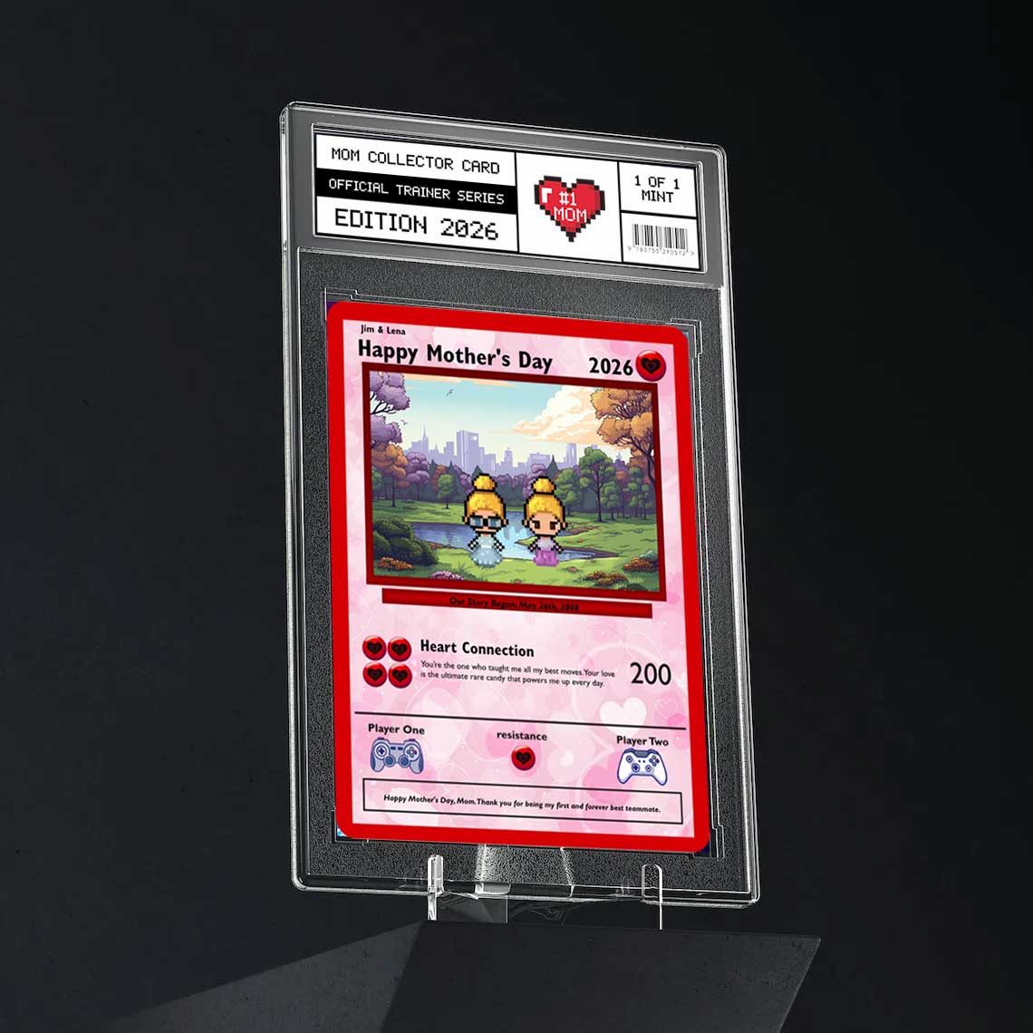 Carte maman à fille - Construisez la vôtre