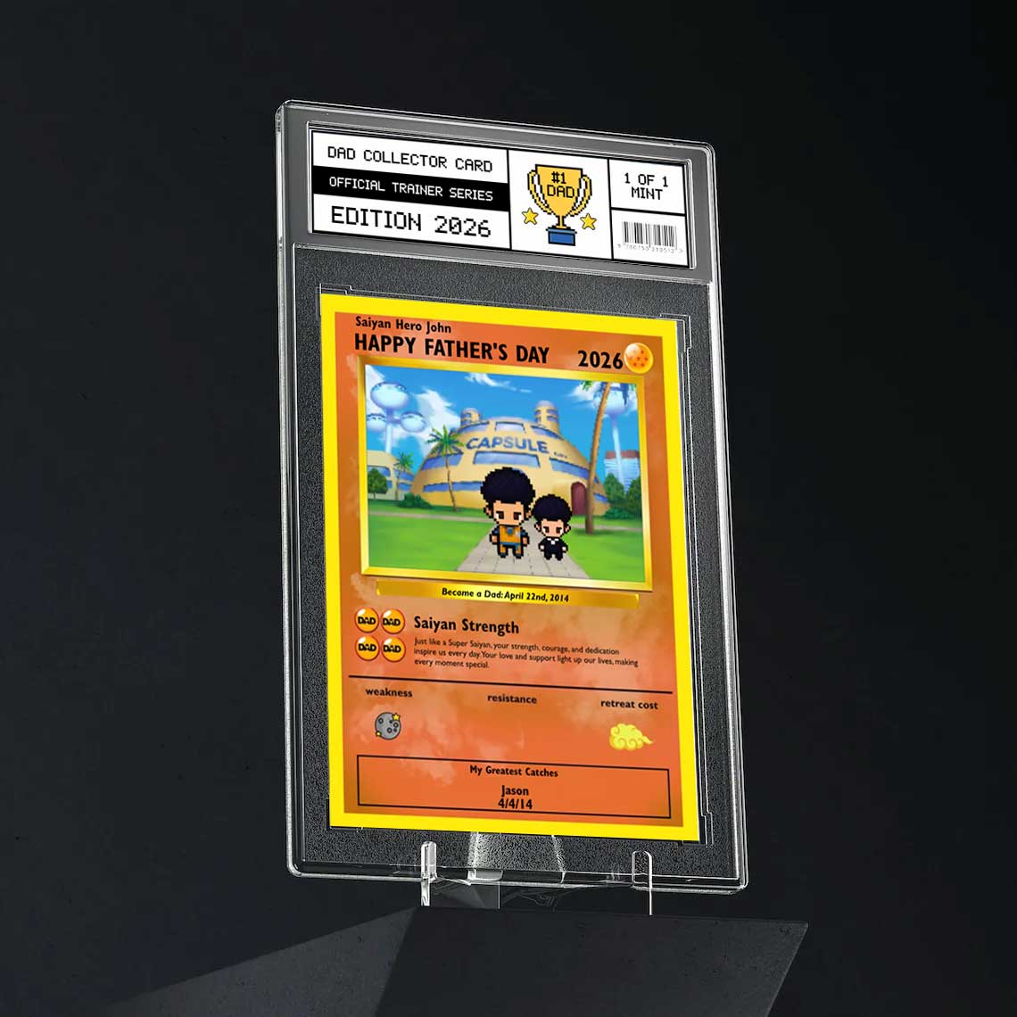 Construisez votre propre fête des pères Super Saiyan