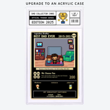 Construisez votre propre carte Dad Limited Gold Edition