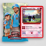 Carte papa à fille - Construisez la vôtre