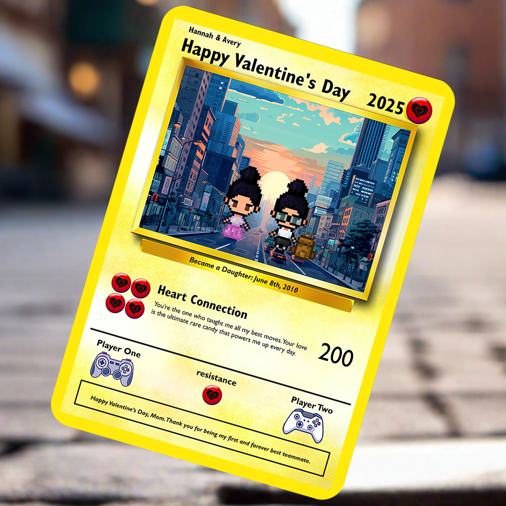 Carte fille à maman - Construisez la vôtre