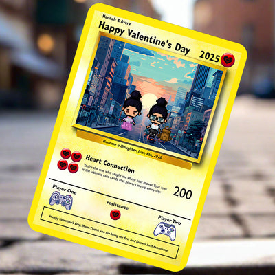 Carte fille à maman - Construisez la vôtre