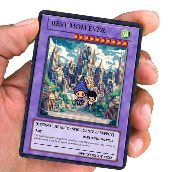 Yu-gi Love For Mom Card  - Build Your Own