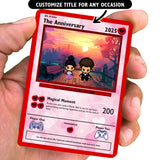 Construisez votre propre carte de couples / anniversaire
