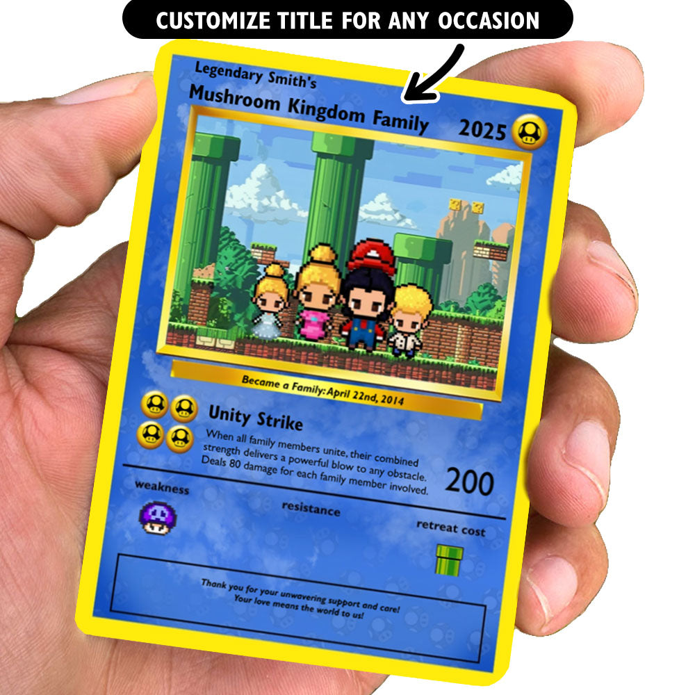 Construisez votre propre carte de famille Kingdom Chamroom