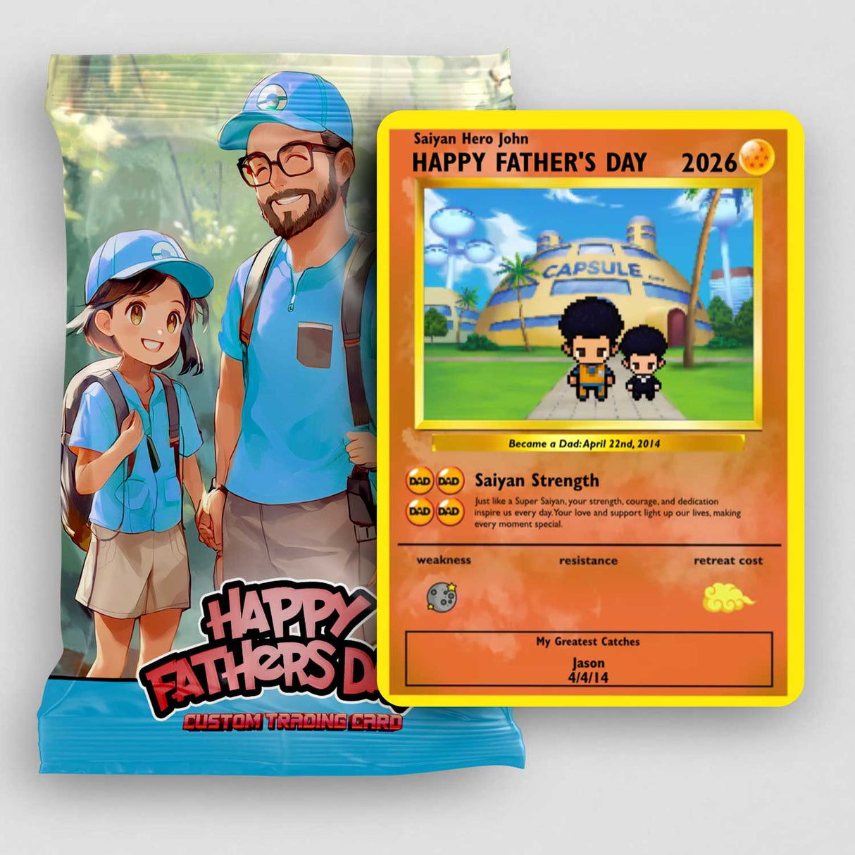 Construisez votre propre fête des pères Super Saiyan