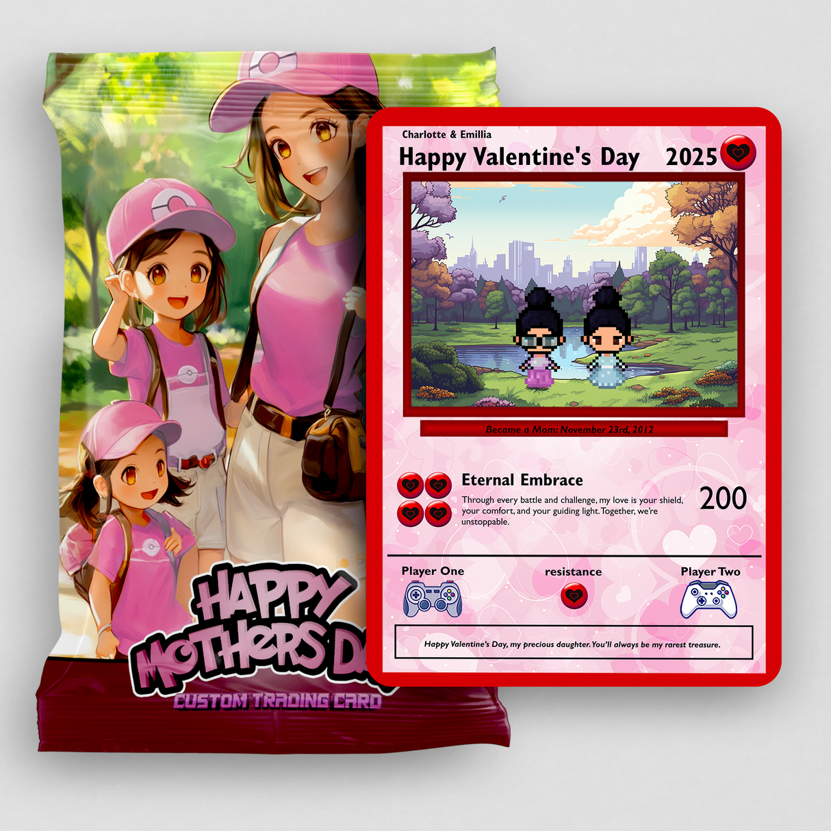 Mom to Daughter Card - Build Your Own