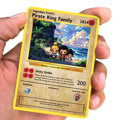 Pirate King Family Card - Build Your Own