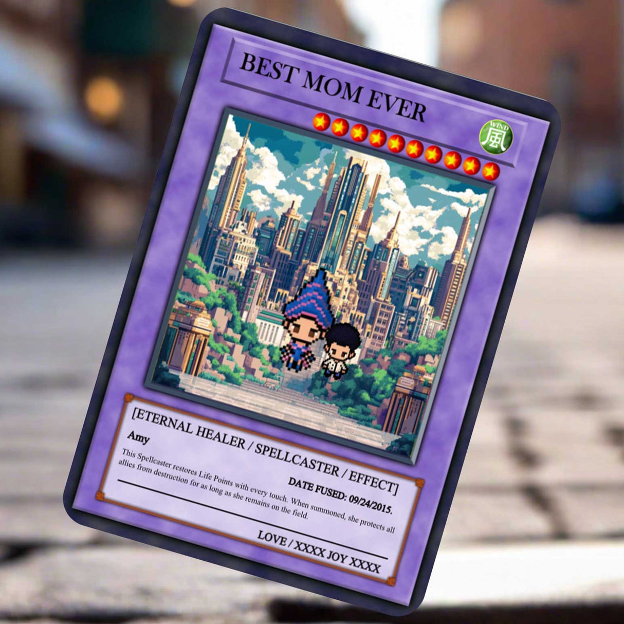 Yu-gi Love For Mom Card  - Build Your Own