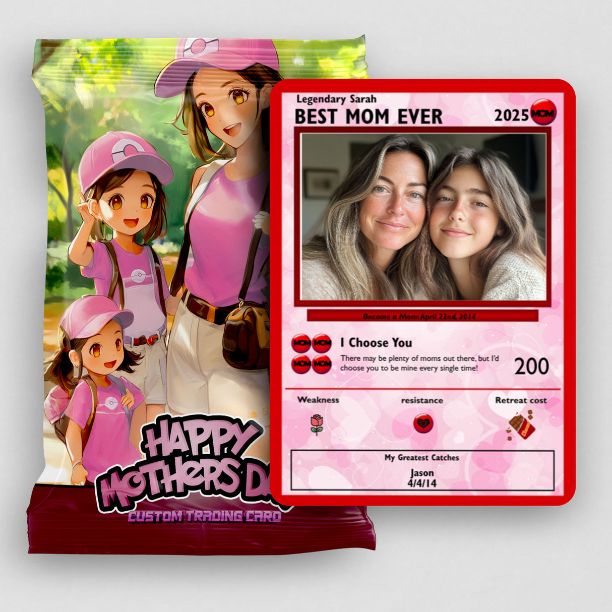 Fête des mères - avec photo