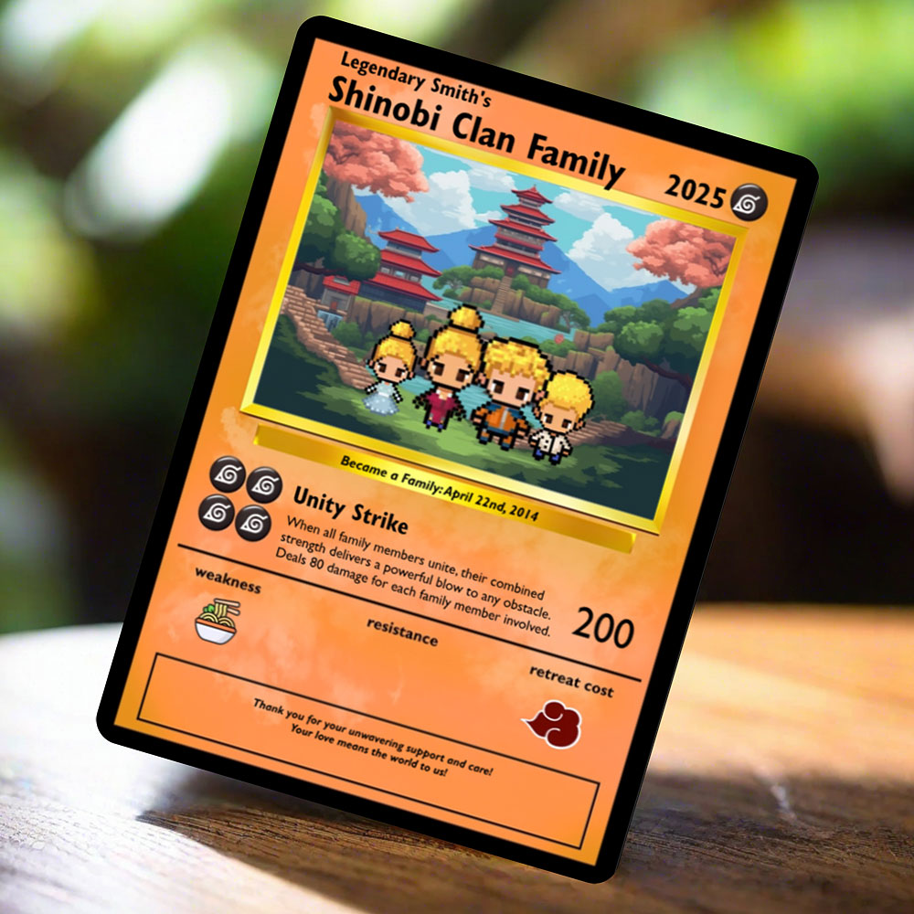 Construisez votre propre carte de famille Shinobi Clan